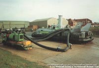 BH7 being moved to The Hovercraft Museum